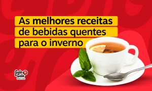 bebidas quentes para o inverno